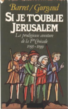 couverture de 'Si je t'oublie Jérusalem' - couverture livre occasion