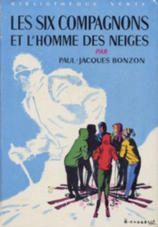 couverture de 'Les six compagnons et l'homme des neiges' - couverture livre occasion