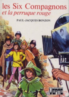 couverture de 'Les six compagnons et la perruque rouge' - couverture livre occasion