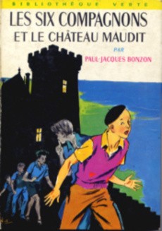 couverture de 'Les six compagnons et le château maudit' - couverture livre occasion