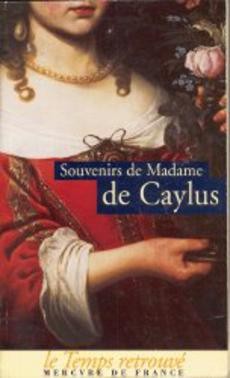 Souvenirs de Madame de Caylus - couverture livre occasion