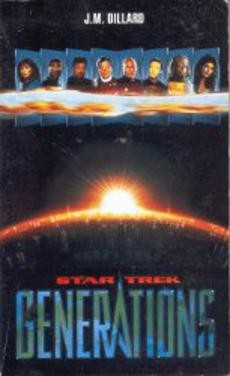 Star Trek  Generations - couverture livre occasion