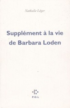 Supplément à la vie de Barbara Loden - couverture livre occasion