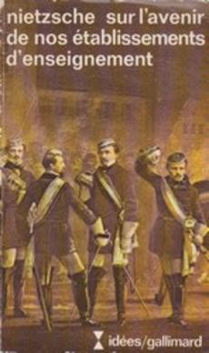 Sur l'avenir de nos établissements d'enseignement - couverture livre occasion