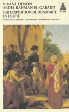 Sur l'expédition de Bonaparte en Egypte - couverture livre occasion