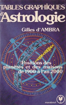 Tables graphiques d'Astrologie - couverture livre occasion