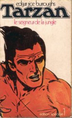 Tarzan le seigneur de la jungle - couverture livre occasion