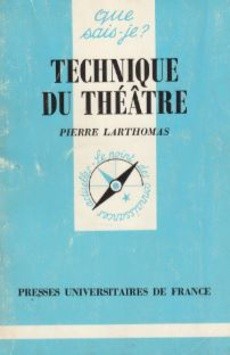 Technique du théâtre - couverture livre occasion