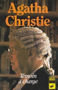couverture de 'Témoin à charge' - couverture livre occasion