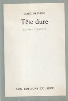 Tête dure - couverture livre occasion