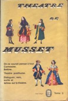 Théâtre de Musset Tome 3 - couverture livre occasion