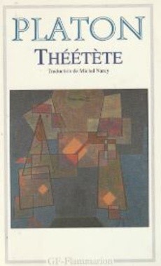 Théétète - couverture livre occasion