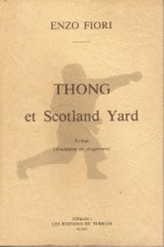 Thong et Scotland Yard - couverture livre occasion
