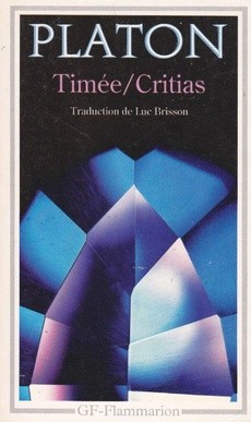 couverture de 'Timée / Critias' - couverture livre occasion