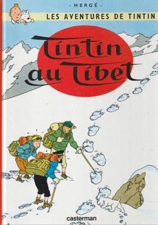 Tintin au Tibet - couverture livre occasion