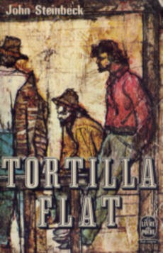 couverture de 'Tortilla flat' - couverture livre occasion