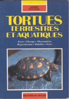 Tortues terrestres et aquatiques - couverture livre occasion