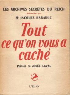 Tout ce qu'on vous a caché - couverture livre occasion