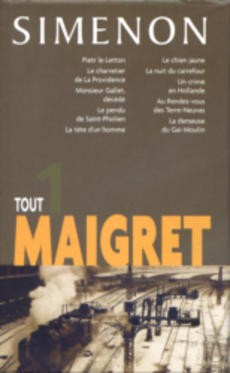 Tout Maigret 1 - couverture livre occasion