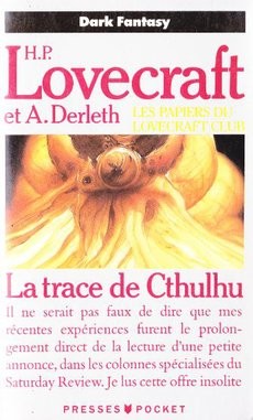 couverture de 'La trace de Cthulhu' - couverture livre occasion