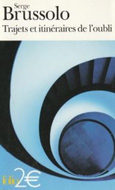 Trajets et itinéraires de l'oubli - couverture livre occasion