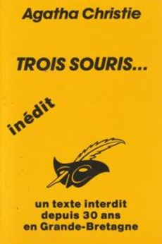Trois souris... - couverture livre occasion