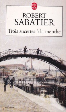 Trois sucettes à la menthe - couverture livre occasion