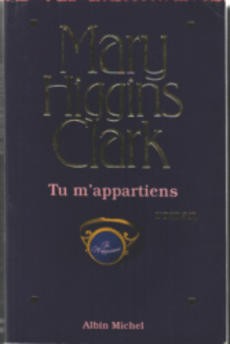 couverture de 'Tu m'appartiens' - couverture livre occasion