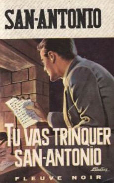 Tu vas trinquer San-Antonio - couverture livre occasion