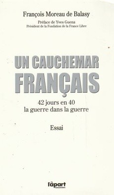 Un cauchemar français - couverture livre occasion