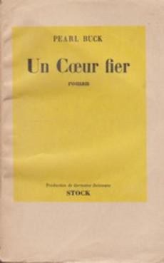 Un coeur fier - couverture livre occasion