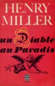 couverture de 'Un diable au paradis' - couverture livre occasion