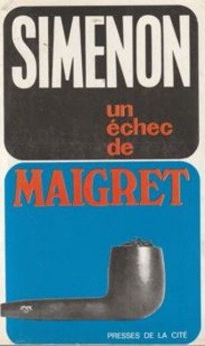 Un échec de Maigret - couverture livre occasion