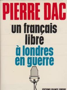 couverture de 'Un français libre à Londres en guerre' - couverture livre occasion