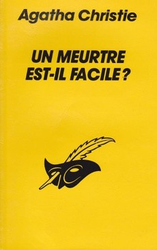 couverture de 'Un meurtre est-il facile ?' - couverture livre occasion