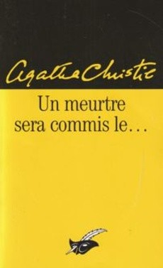 Un meurtre sera commis le ... - couverture livre occasion