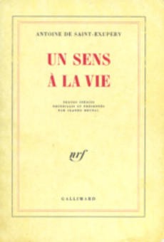 Un sens à la vie - couverture livre occasion