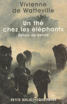 Un thé chez les éléphants - couverture livre occasion