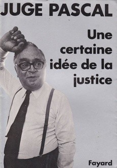 Une certaine idée de la justice - couverture livre occasion