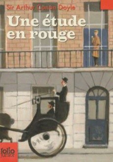 Une étude en rouge - couverture livre occasion