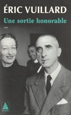 Une sortie honorable - couverture livre occasion