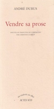 Vendre sa prose - couverture livre occasion