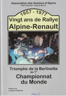 Vingt ans de Rallye Alpine Renault - couverture livre occasion