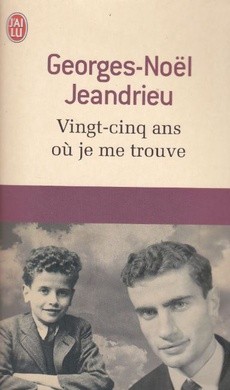 Vingt-cinq ans où je me trouve - couverture livre occasion