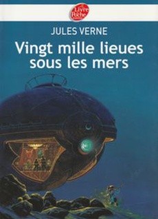 Vingt mille lieues sous les mers - couverture livre occasion
