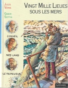 Vingt mille lieues sous les mers - couverture livre occasion