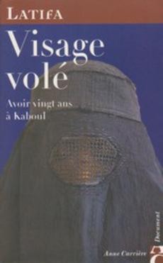 Visage volé Avoir vingt ans à Kaboul - couverture livre occasion