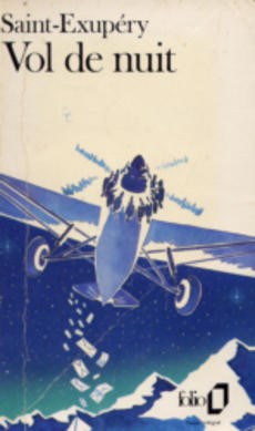 couverture de 'Vol de nuit' - couverture livre occasion