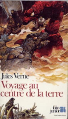 Voyage au centre de la terre - couverture livre occasion