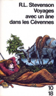 Voyages avec un âne dans les Cévennes - couverture livre occasion